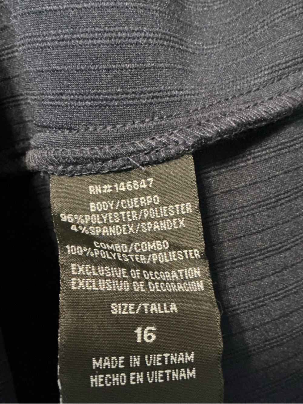 Brianna Milay Navy Dress W/ Jacket - Picture 6 of 9